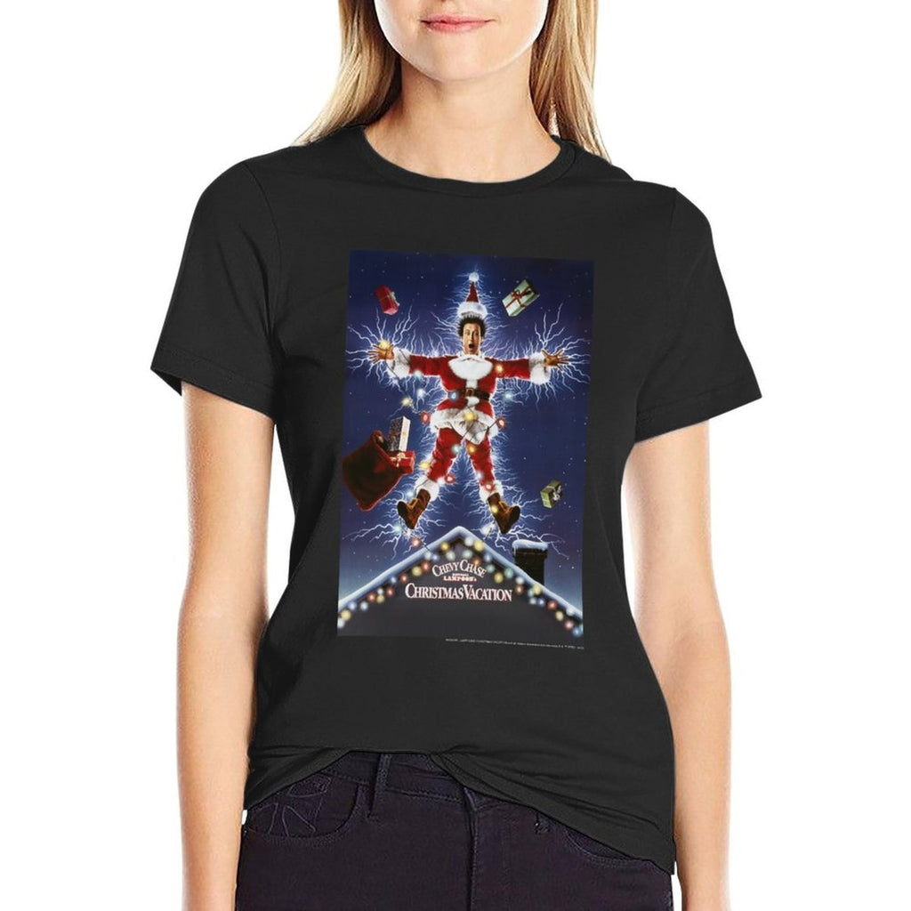 National Lampoons Christmas Vacation Classic Movie Poster  Vintage-inspired T-Shirt
