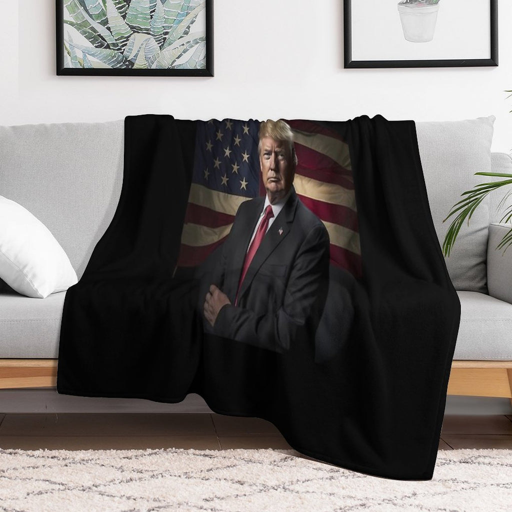 Trump President Multi-functional Throw Blanket
