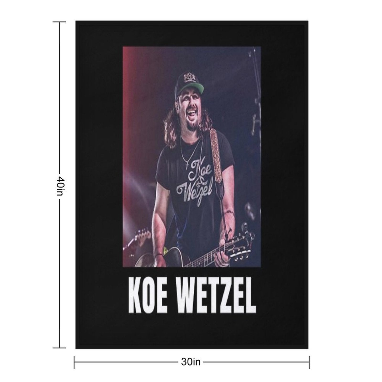 Koe Wetzel Versatility Throw Blanket