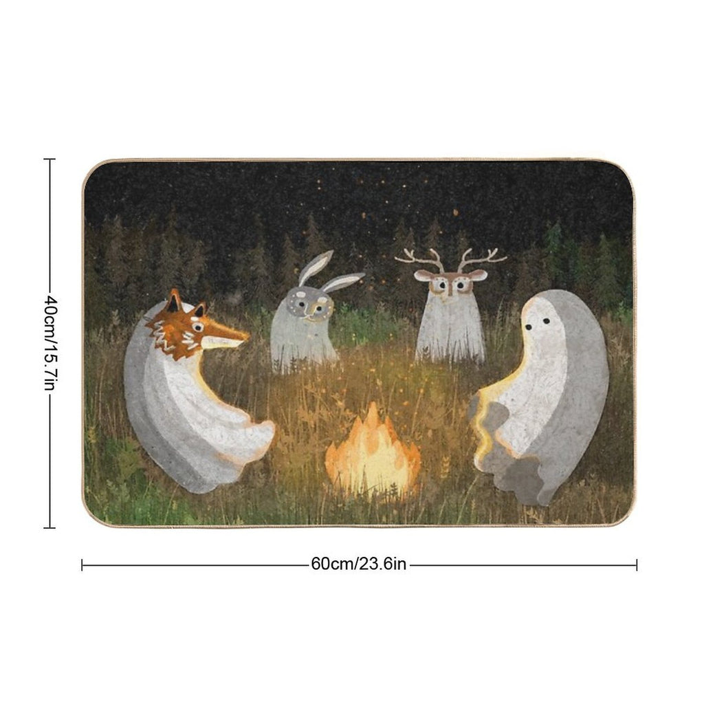 Masquerade  Rapid-Drying Bath Mat