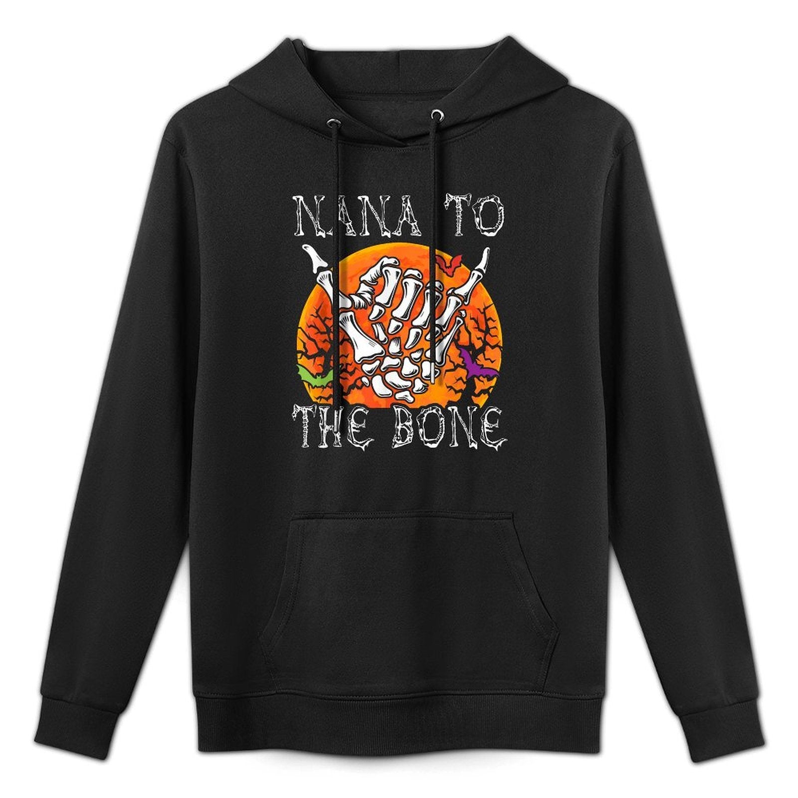Nana To Bone Halloween Moon Costume Skeleton Hand Lover Moisture-Wicking Hoodie