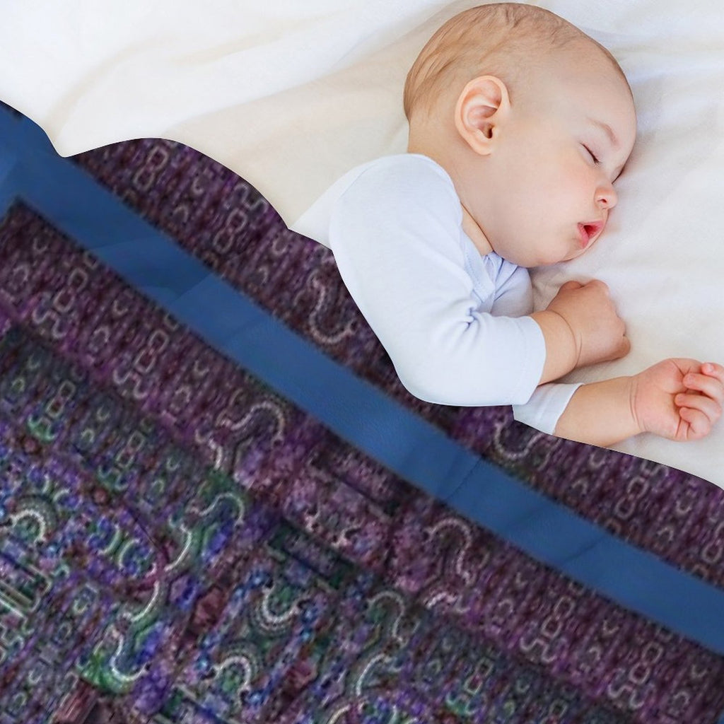 Kooky Mandala Plush Throw Blanket