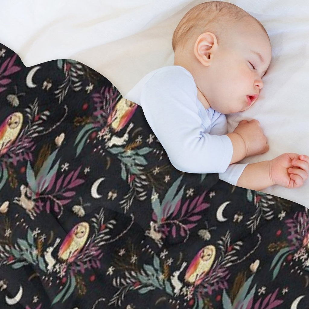 In The Night Garden Eco-conscious Throw Blanket