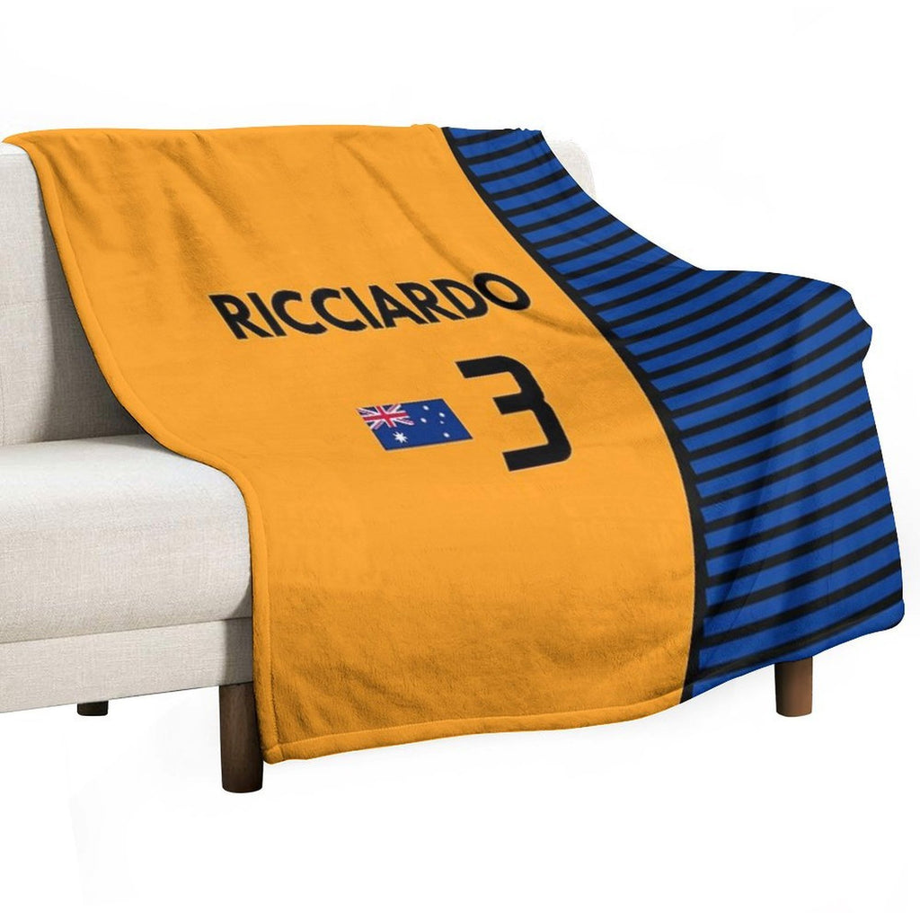 F1 2021 - #3 Ricciardo Comfort Throw Blanket