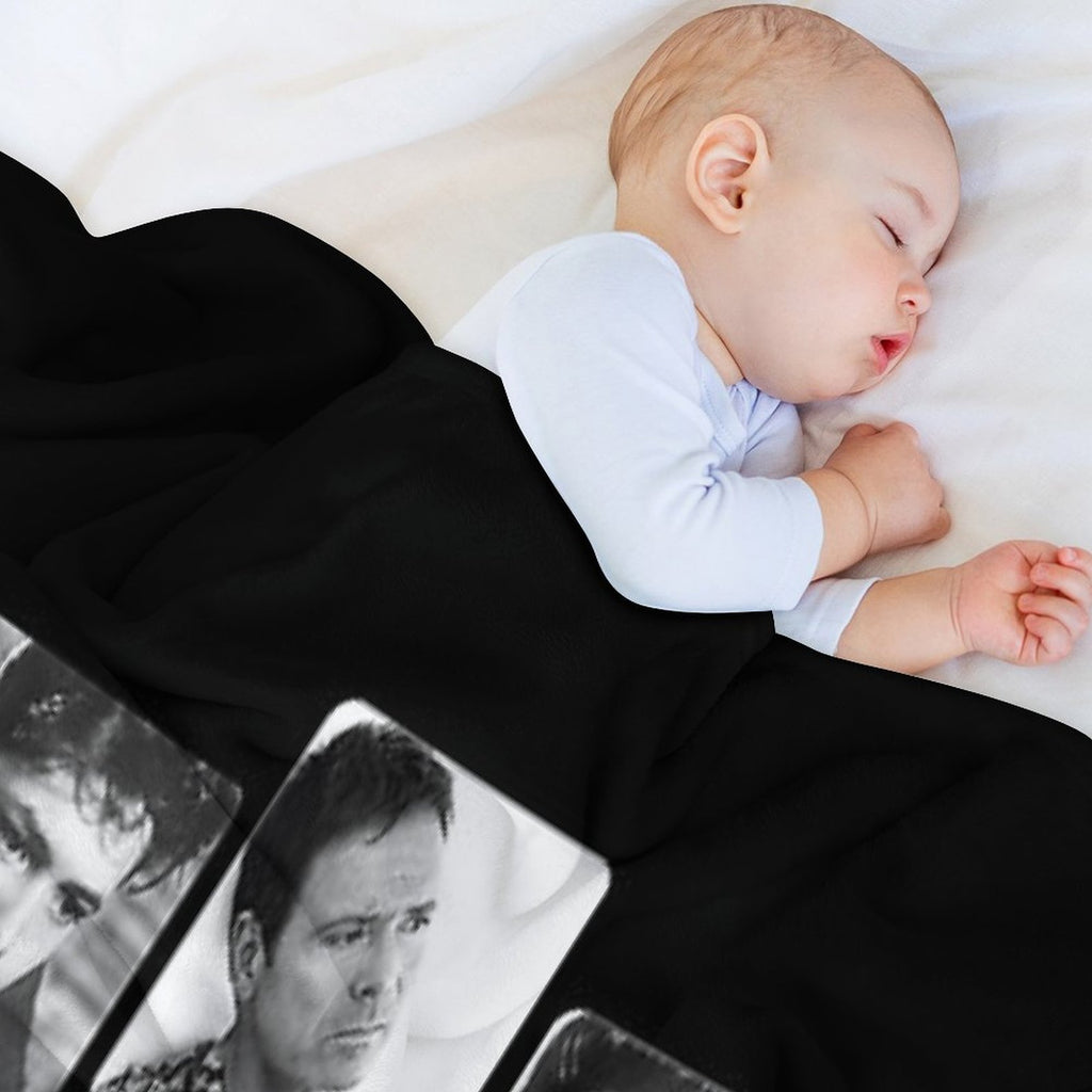Best Clear Design of American Legend Singer Songwriter  Actor Cliff Richard Comfort Throw Blanket