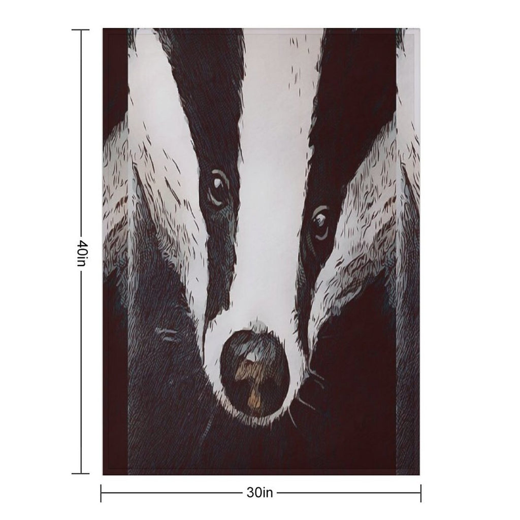 Badger Wrinkle-free Throw Blanket