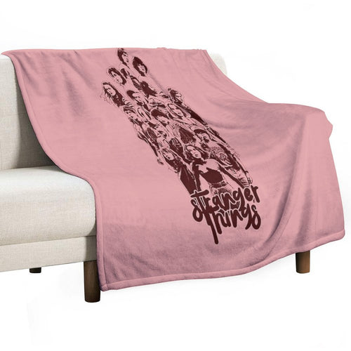 3 Times Stranger Machine-washable Throw Blanket