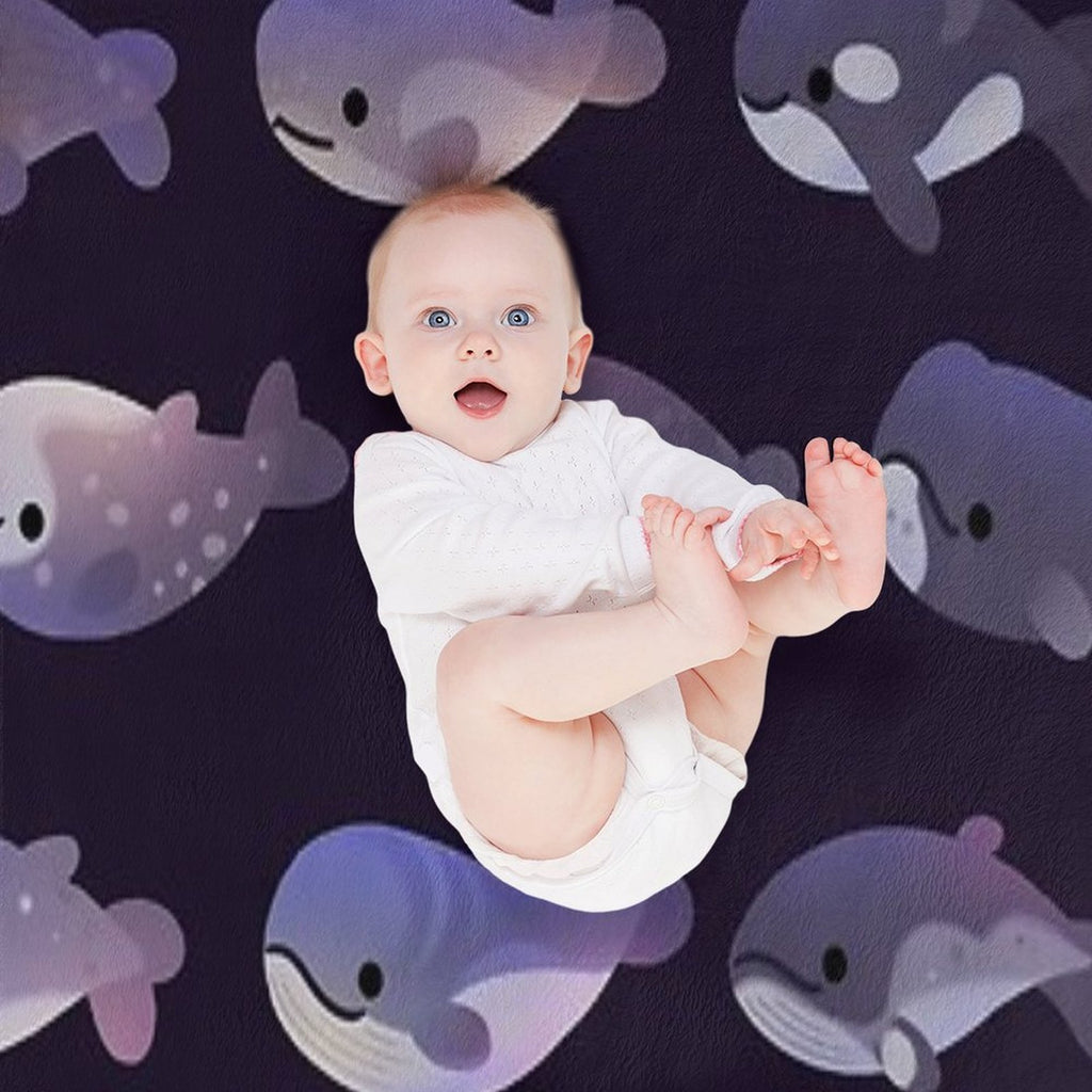 Whale Day Multi-functional Throw Blanket