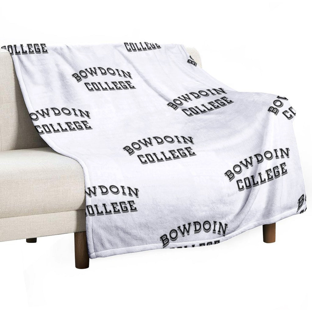 Bowdoin College Sustainable Throw Blanket