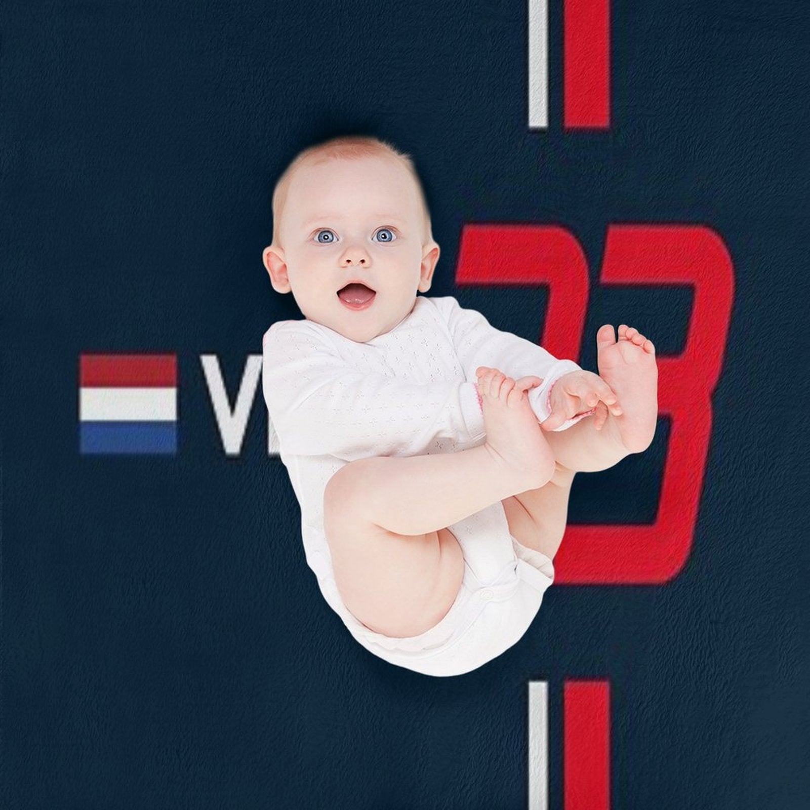 F1 2021 - #33 Verstappen Versatility Throw Blanket