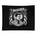 Jesus Malverde Mexican Hero Angel Of The Poor Tapestry