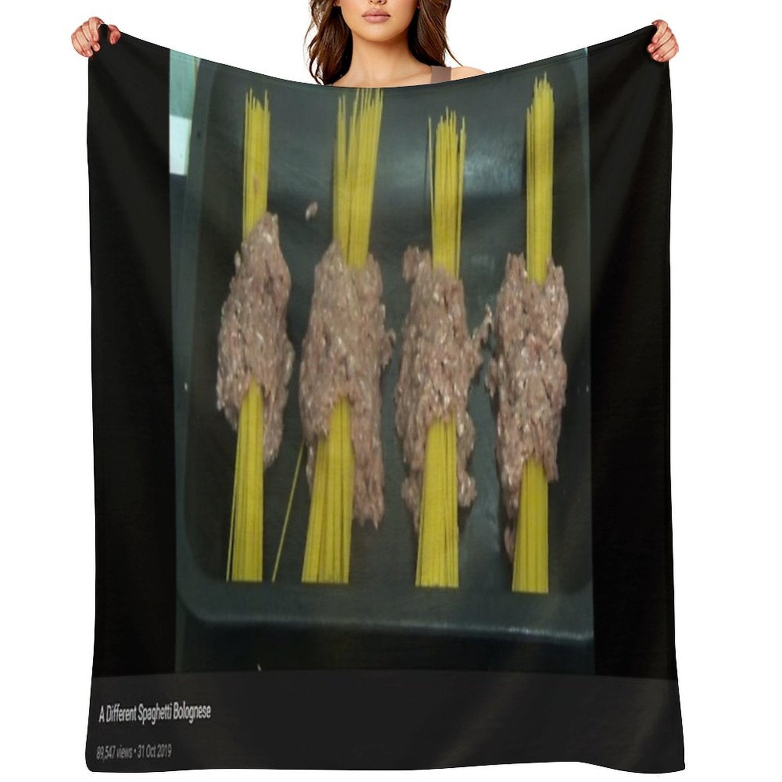 A Different Spaghetti Bolognese - Kay's Cooking Anti-pilling Throw Blanket
