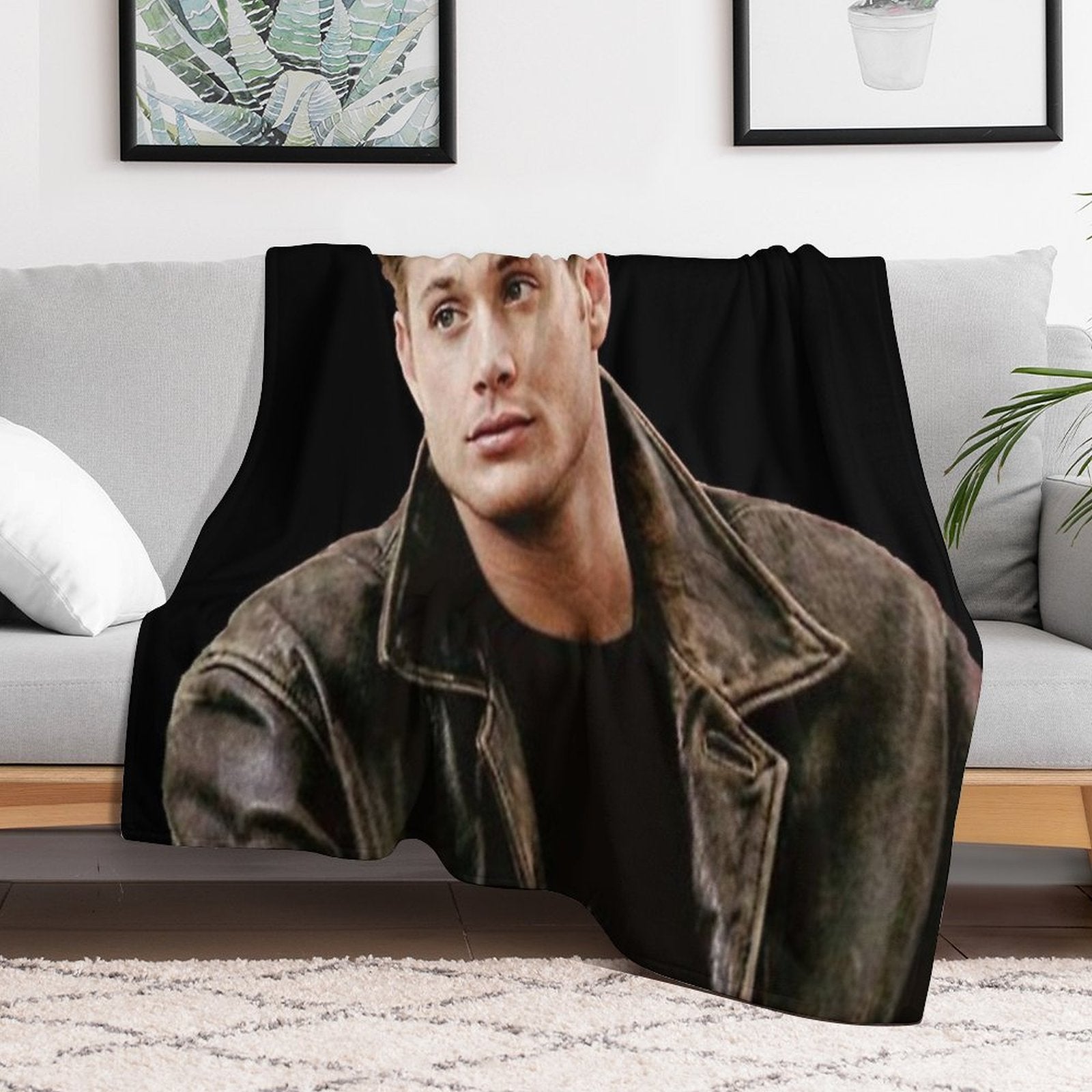Dean Winchester Supernatural Shrink-resistant Throw Blanket