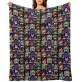 Murder Drones Fanart Chibis Durable Throw Blanket