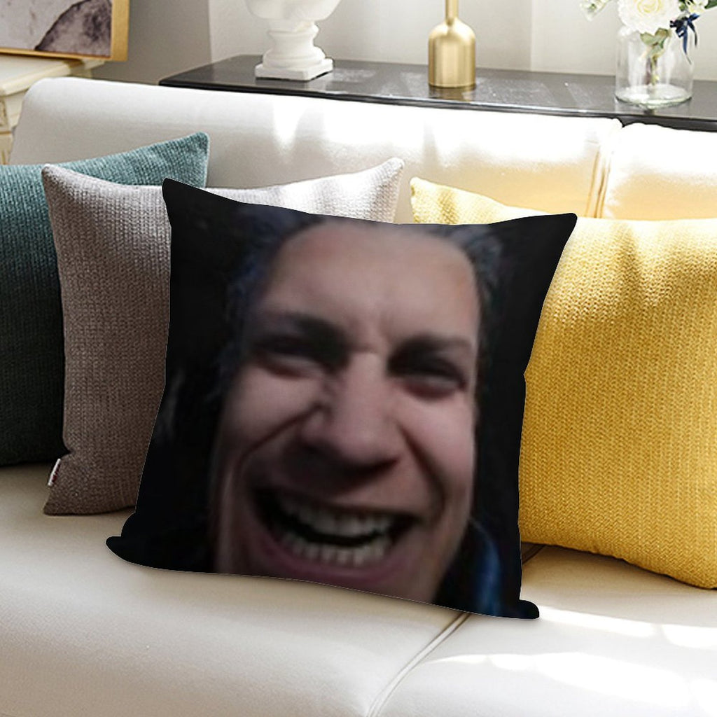 Cursed Vergil Soft Multiple Sizes Throw Pillow