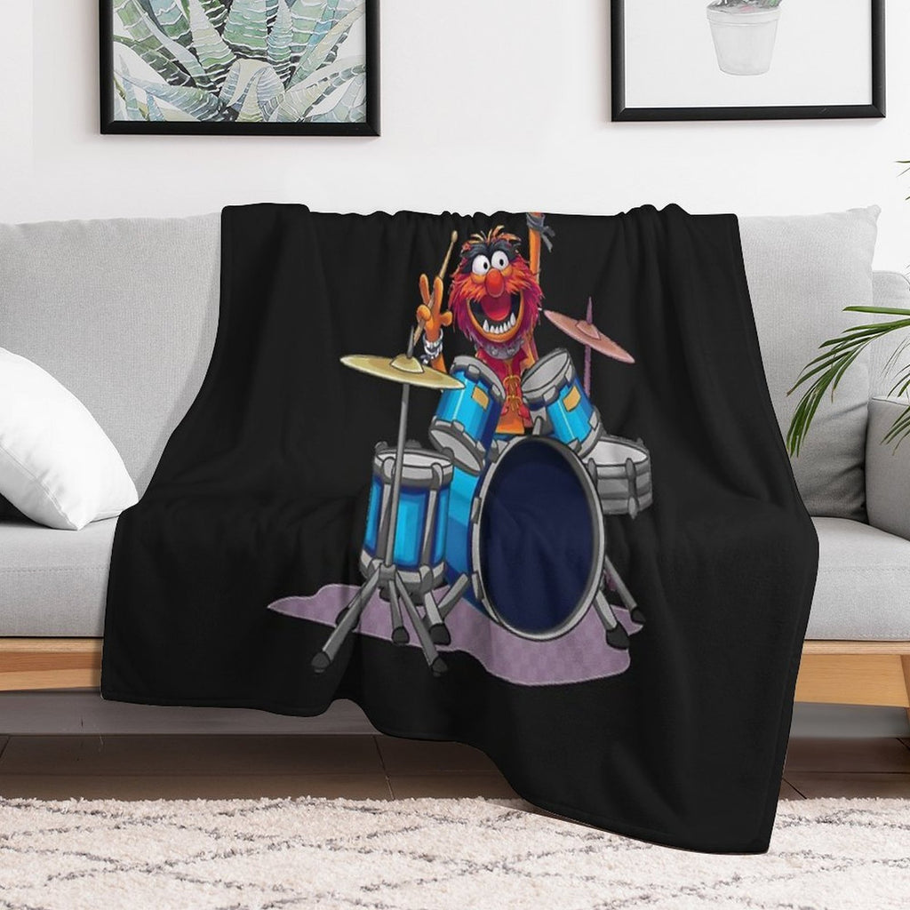 Animal Drummer The Muppets Show Versatility Throw Blanket