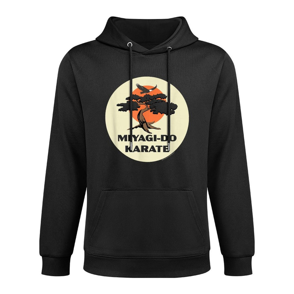 Cobra Kai Miyagi-Do Karate Eagle Fang Bonsai Tree Dojo Logo Colorfast Hoodie
