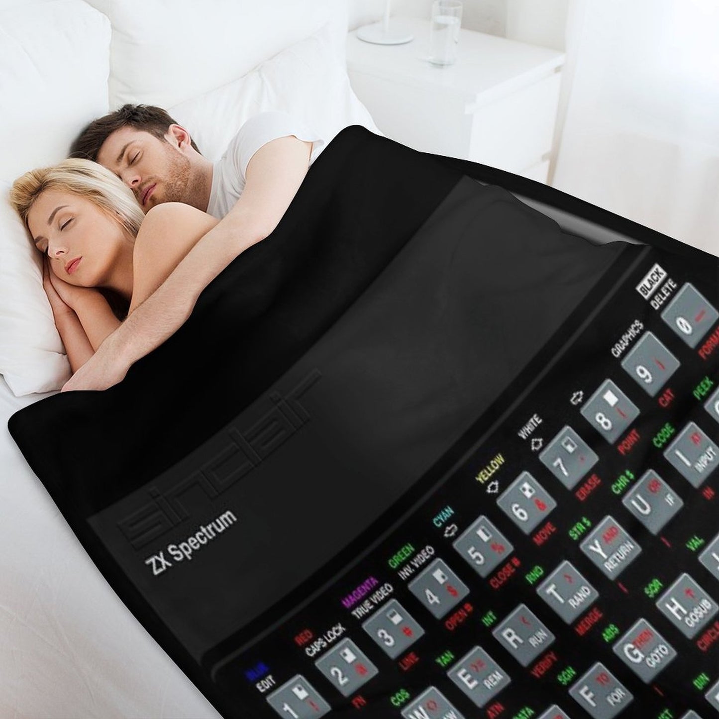 ZX Spectrum Versatility Throw Blanket