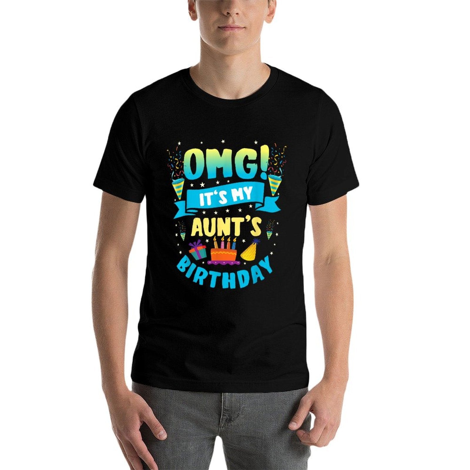 OMG It's My Aunt Birthday  Lightweight T-Shirt