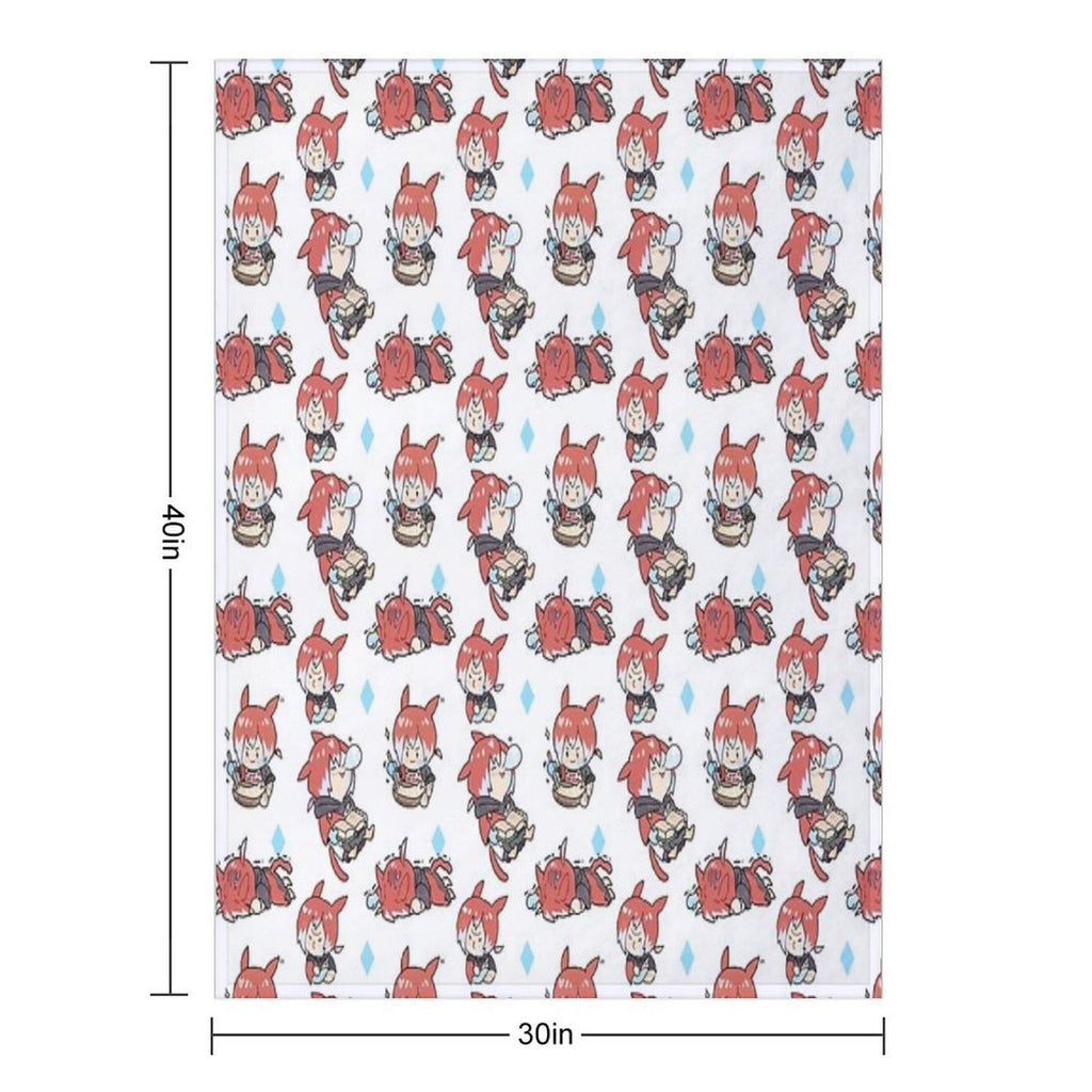 Crystal Exarch Compact Throw Blanket