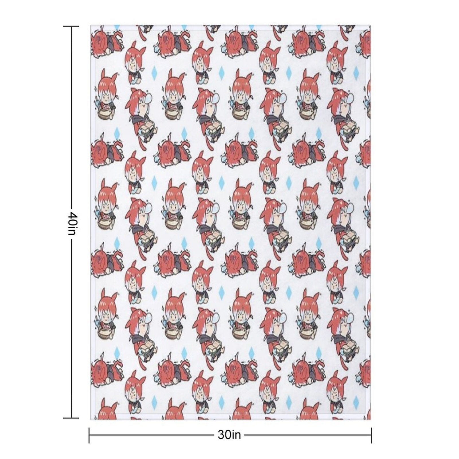 Crystal Exarch Compact Throw Blanket