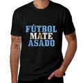 Futbol Mate Asado Argentina Argentinian Pride Vintage  Moisture-wicking T-Shirt