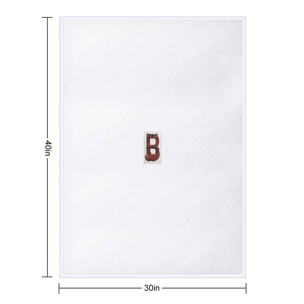 Animal Alphabet - B Comfort Throw Blanket