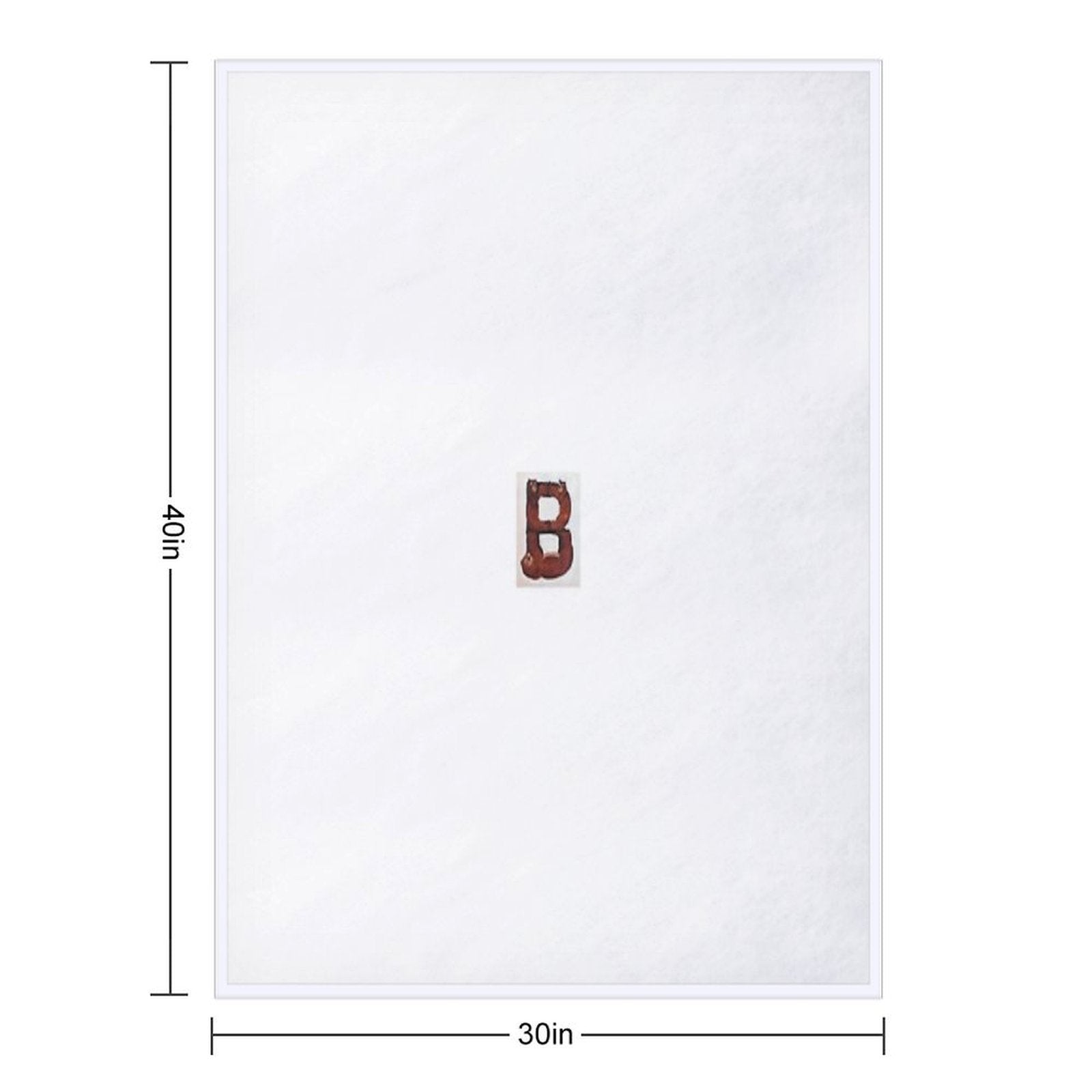 Animal Alphabet - B Comfort Throw Blanket