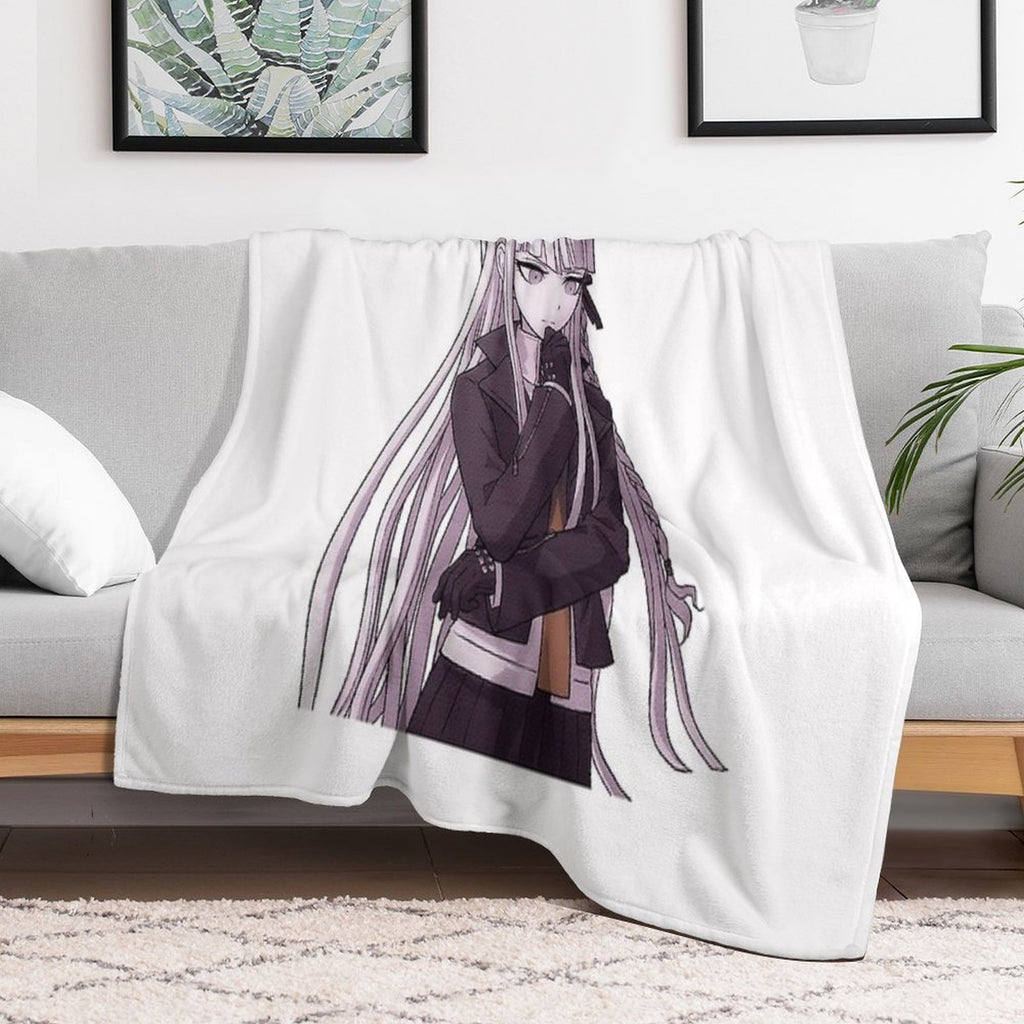 Danganropa ,Kyoko Kirigiri Sustainable Throw Blanket