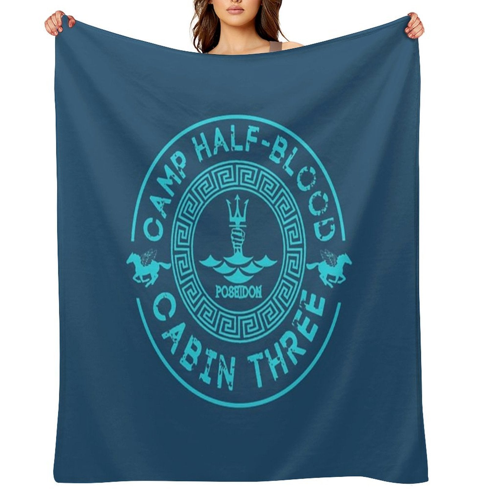 Camp Half Blood - Half Gift-ready Throw Blanket