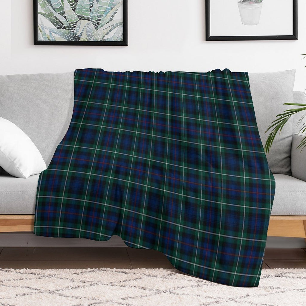 Clan Mackenzie Tartan Lightweight Throw Blanket