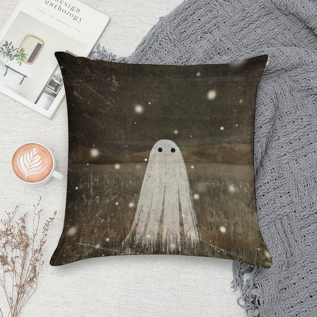 Fireflies Soft Shrink-Resistant Throw Pillow