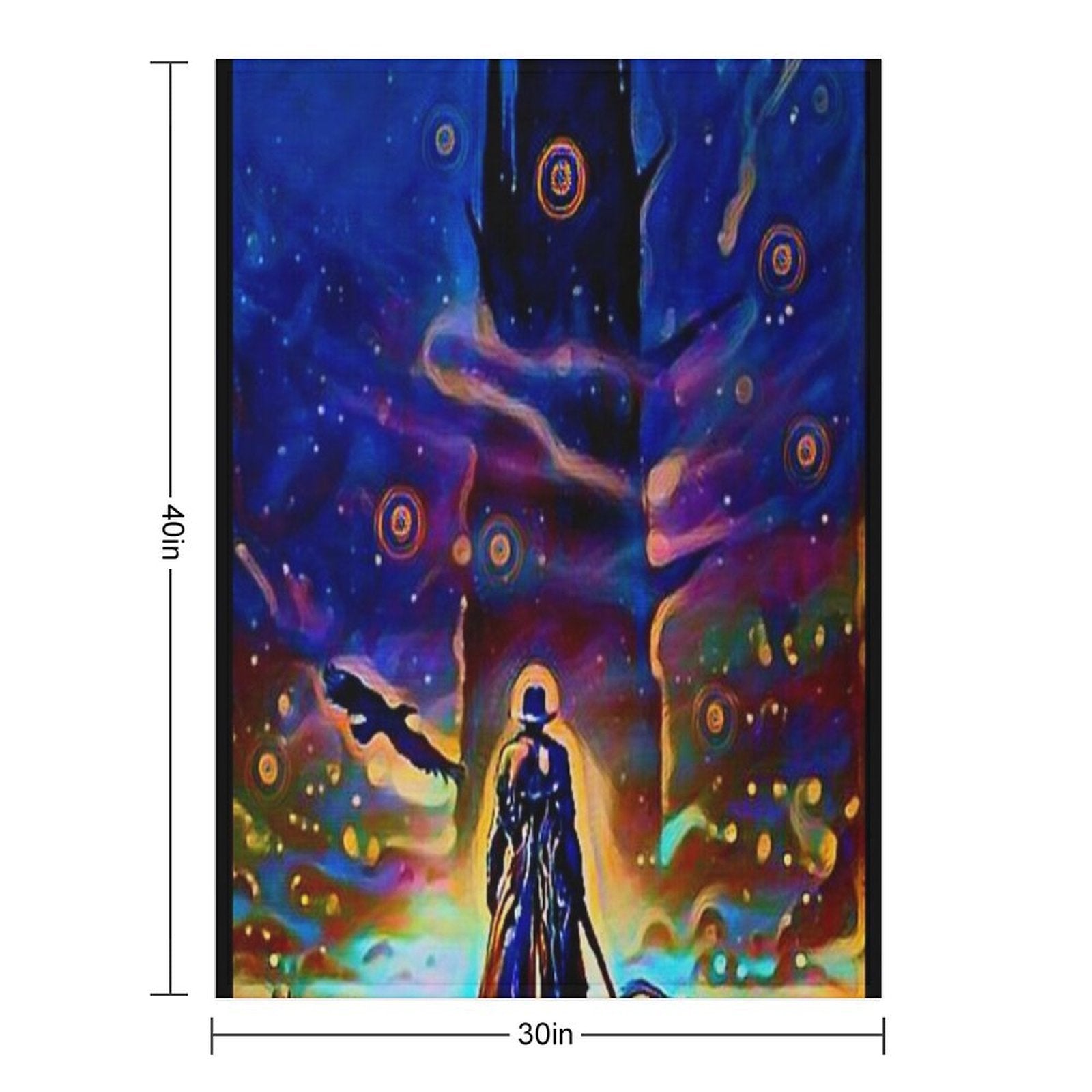 The Dark Tower Gunslinger, Stephen King Fan Machine-washable Throw Blanket