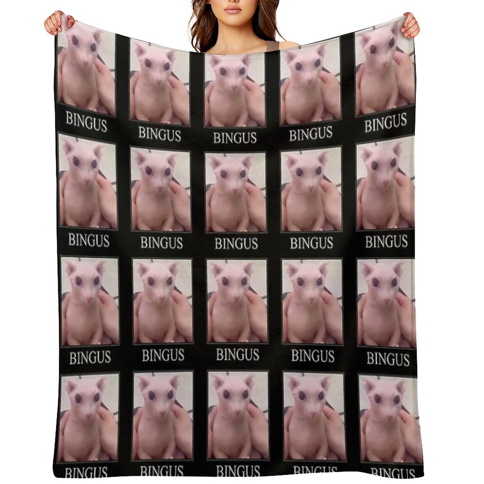 BINGUS Velvety-soft Throw Blanket