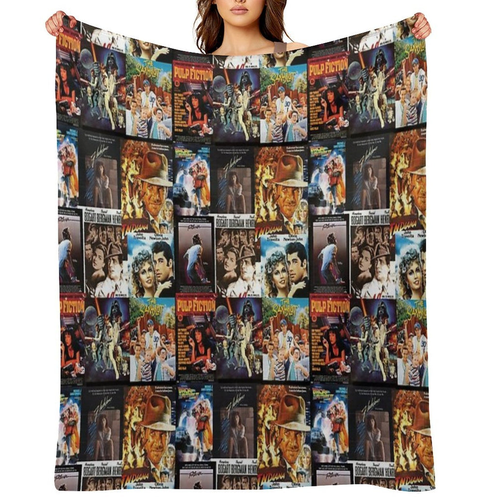 Classic Movies Plush Throw Blanket