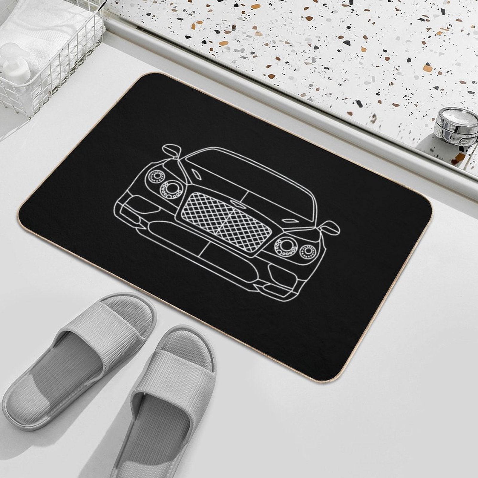 Bentley ContinentalGT  Rapid-Drying Bath Mat