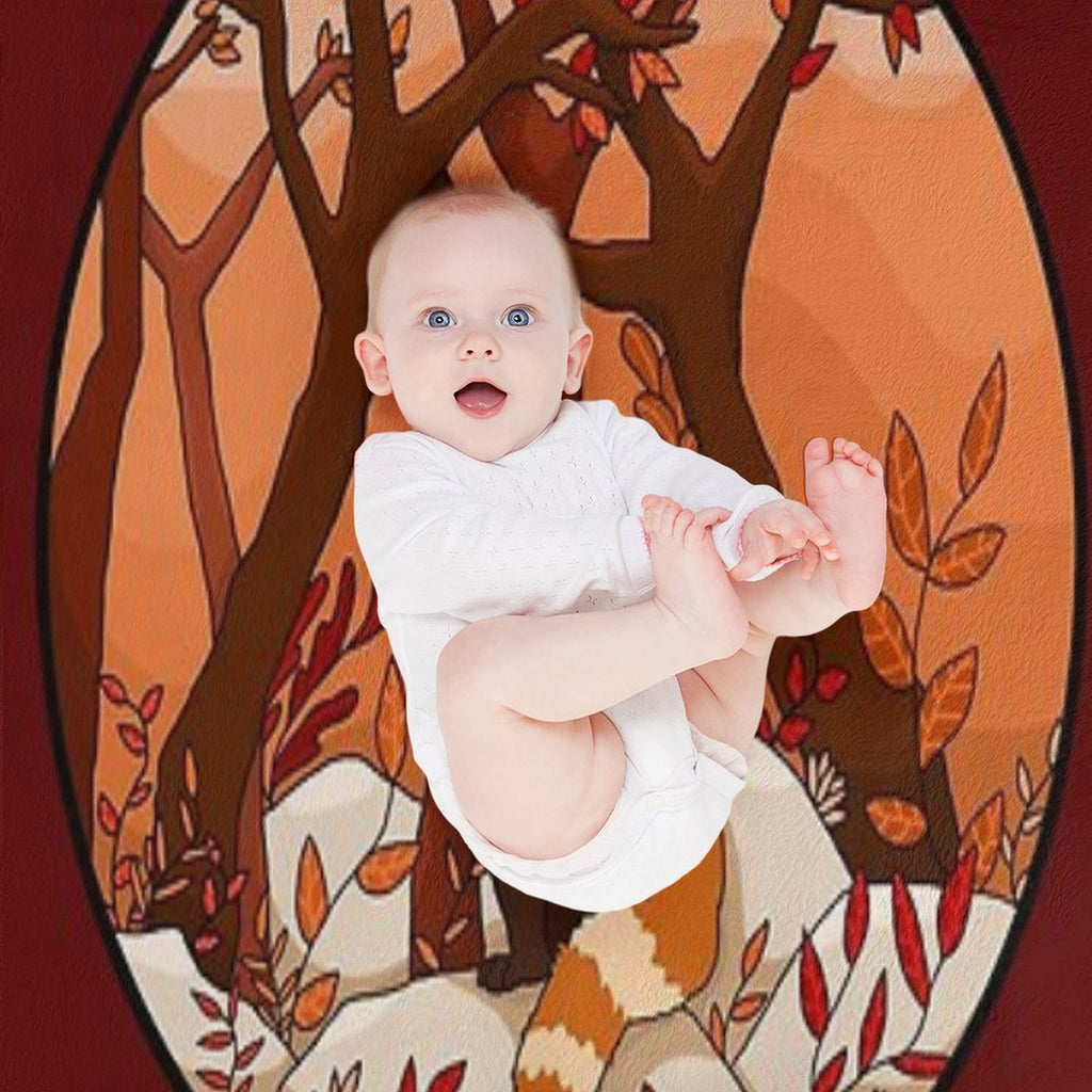 Little Red Panda Comfort Throw Blanket