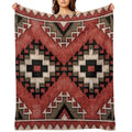 Tribal Pattern 3 Versatility Throw Blanket