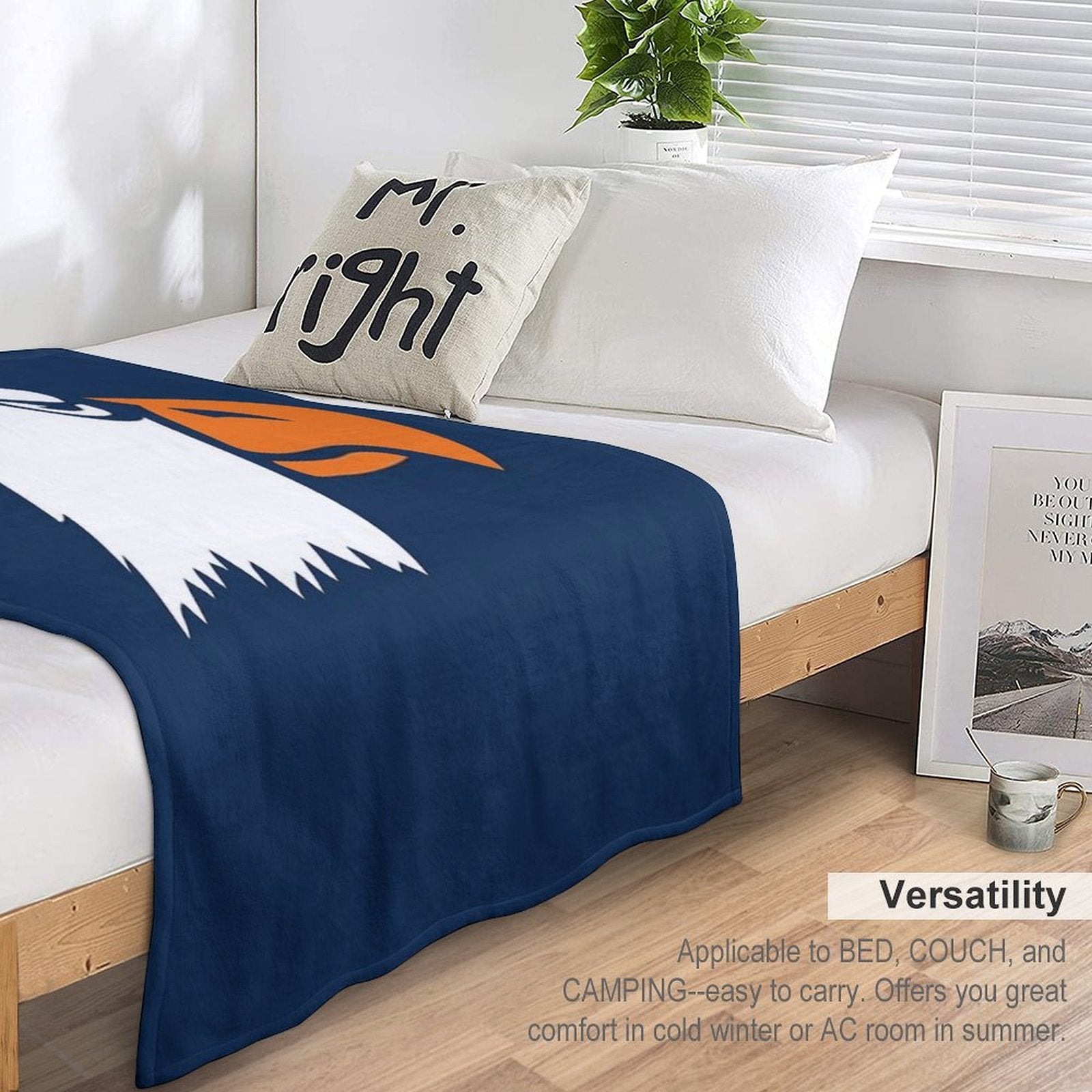 The Carson-Newman Eagles Compact Throw Blanket