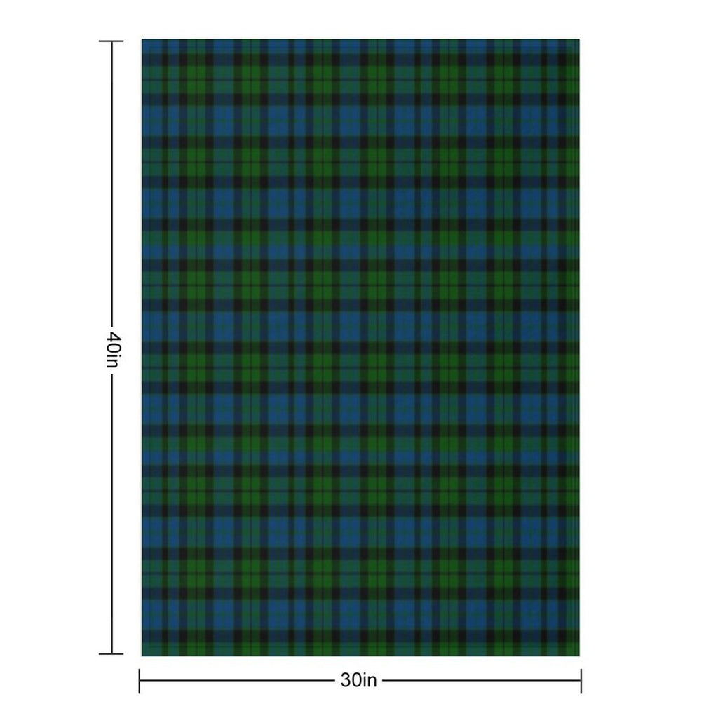 Clan Mackay Tartan Versatility Throw Blanket
