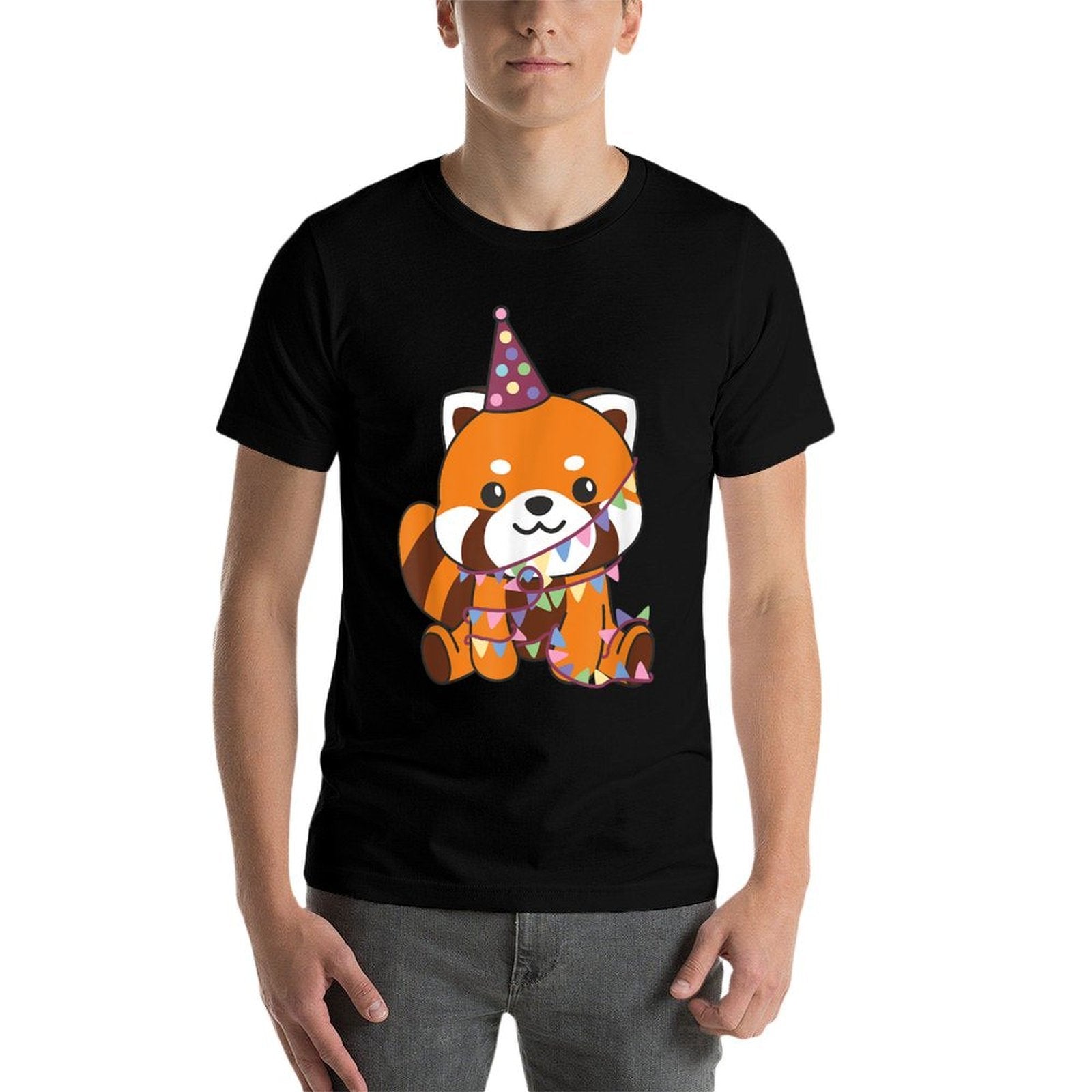 Red Panda Birthday for Children A Birthday Red Panda  Relaxed-fit T-Shirt