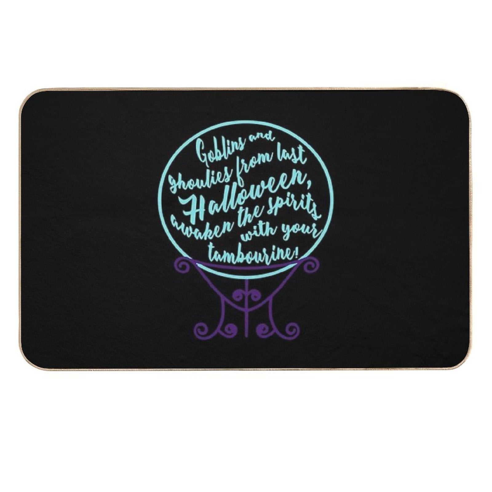 Madame Leota Inspired Crystal Ball Version 2  High-Traffic Bath Mat