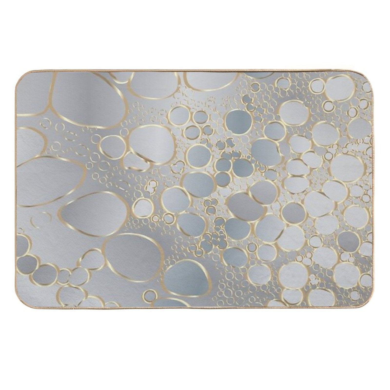 Abstract Digital Work  Slip-Resistant Bath Mat