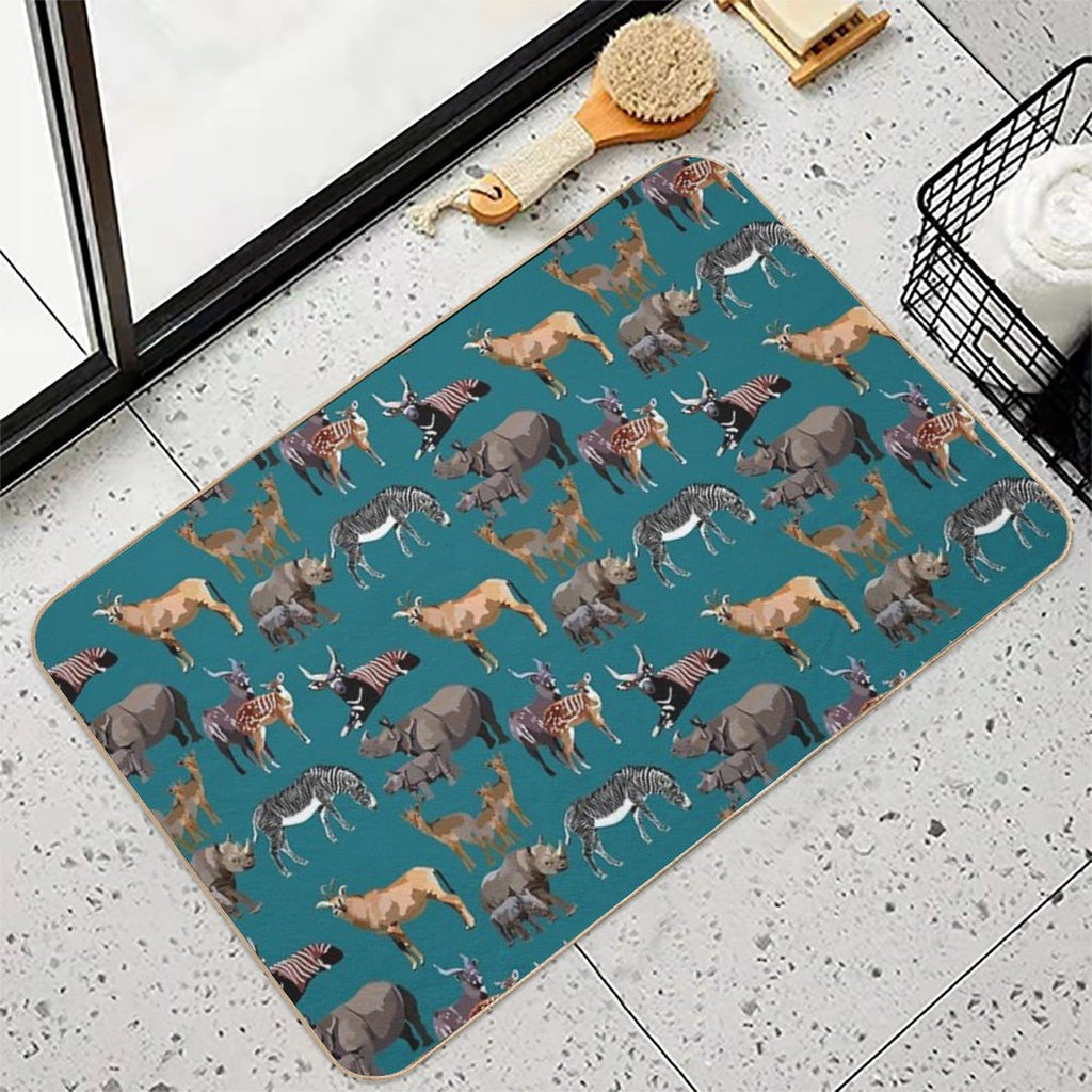 Mixed Hoofstock  Long-Lasting Bath Mat