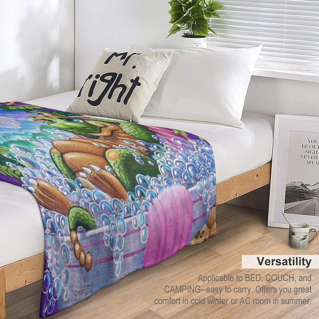 Bubble Fairies Eco-conscious Throw Blanket