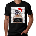 Dear Santa I Can Explain Funny Christmas Raccoon  Moisture-wicking T-Shirt