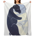 Day And Night All-season Throw Blanket