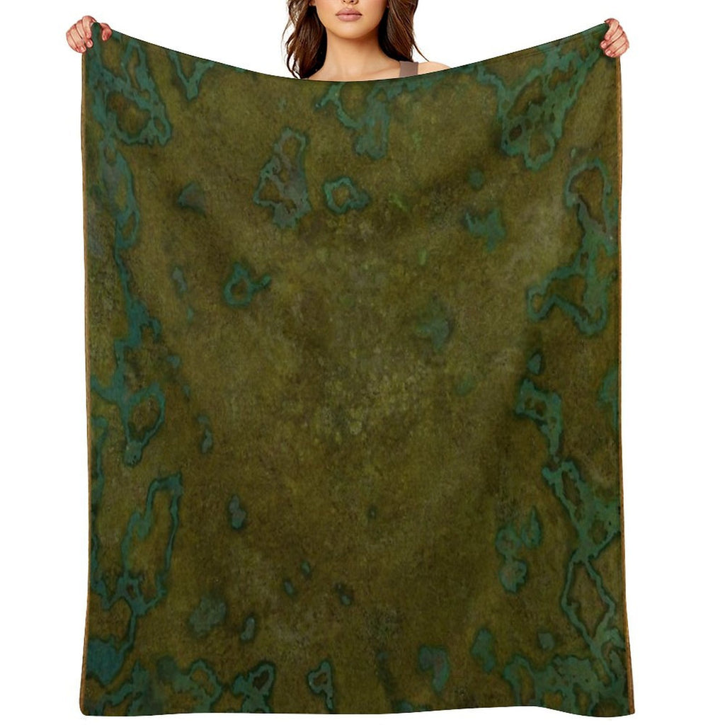 Highland Swamp 001 Battle Map for Tabletop Gaming Miniatures RPG Quick-dry Throw Blanket
