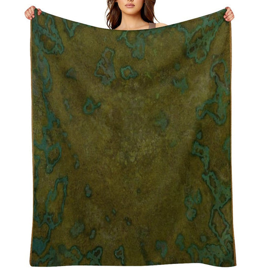 Highland Swamp 001 Battle Map for Tabletop Gaming Miniatures RPG Quick-dry Throw Blanket
