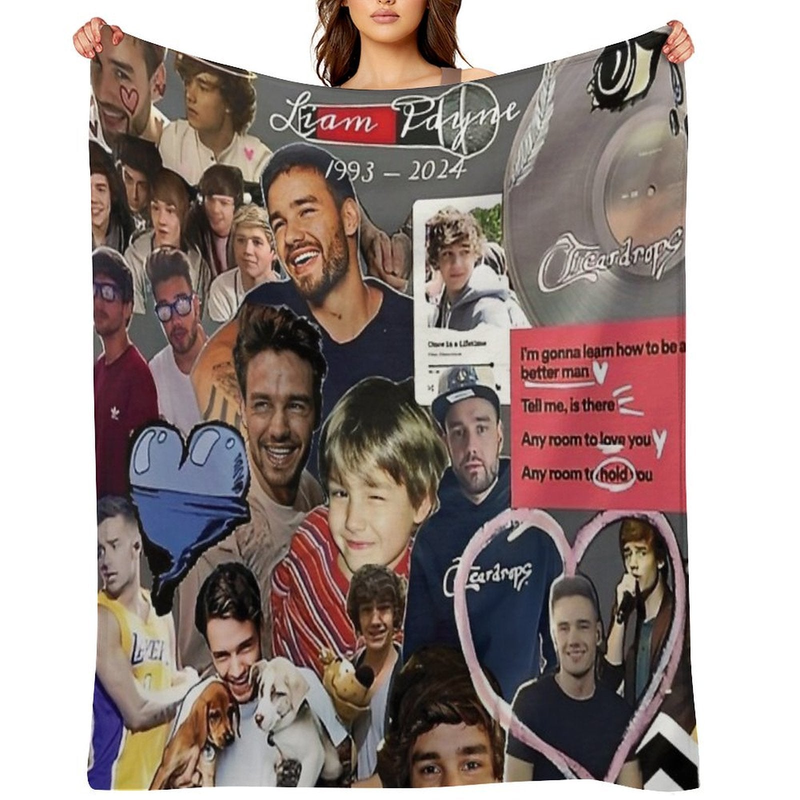 LIAM PAYNE Comfort Throw Blanket